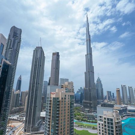 Luxury 2 Bedroom Suite With Full Burj Khalifa View Дубай Экстерьер фото
