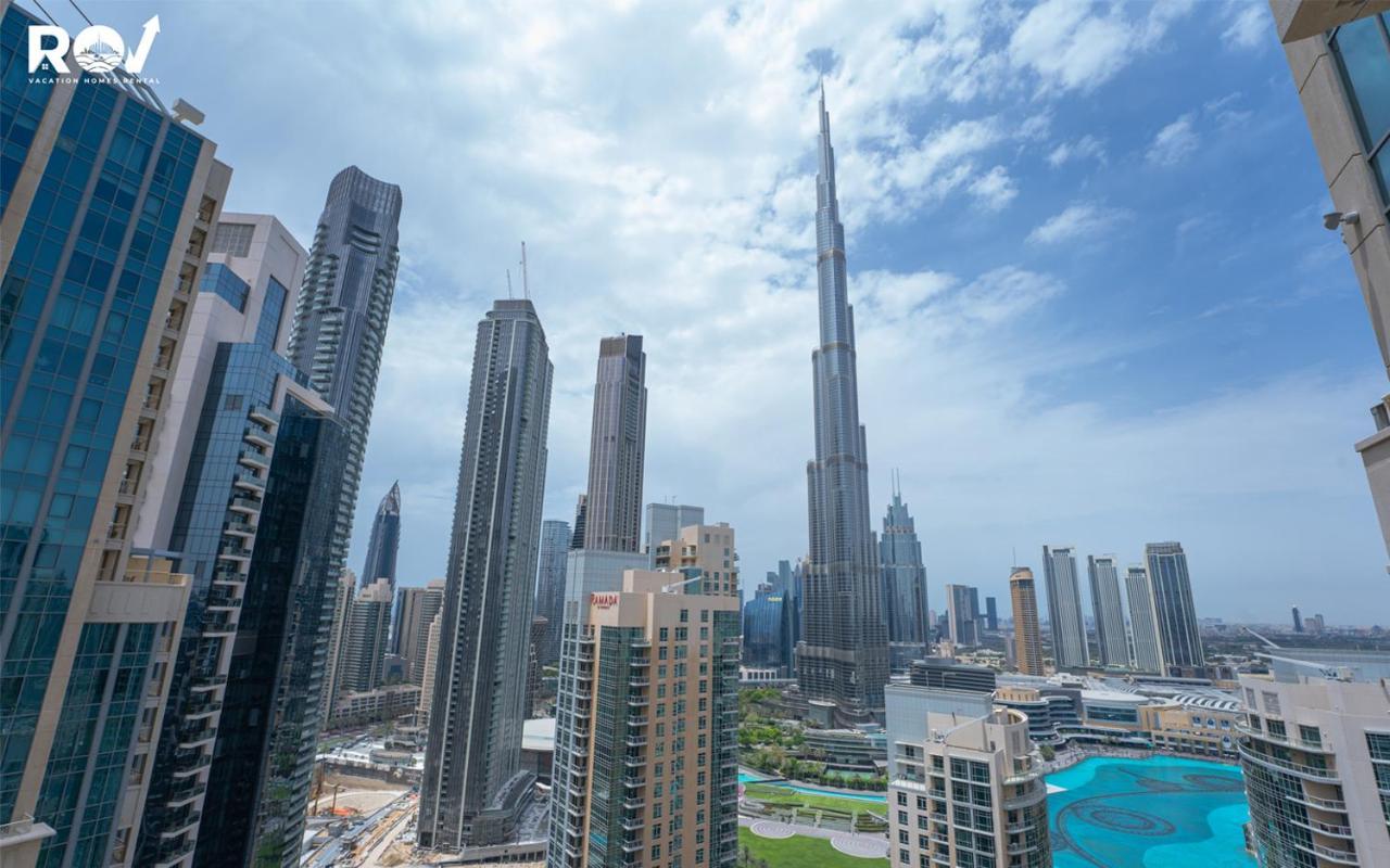 Luxury 2 Bedroom Suite With Full Burj Khalifa View Дубай Экстерьер фото